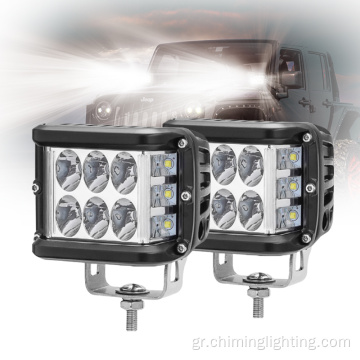 3,8 ιντσών 45W Υψηλή ισχύς LED Λυχνία Εργασίας Άλλα αξεσουάρ αυτοκινήτων Μίνι Φώτα οδήγησης LED για φορτηγό μοτοσικλέτας